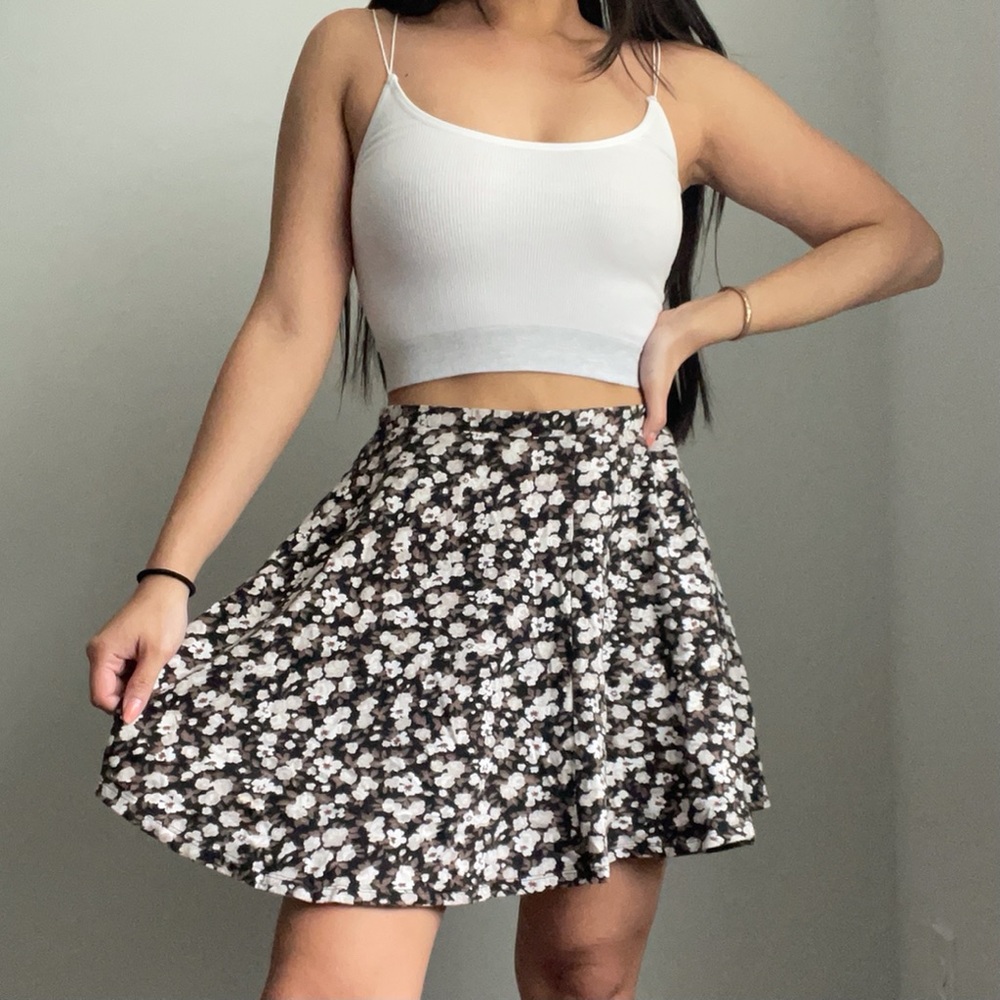 Pacsun Floral Skirt